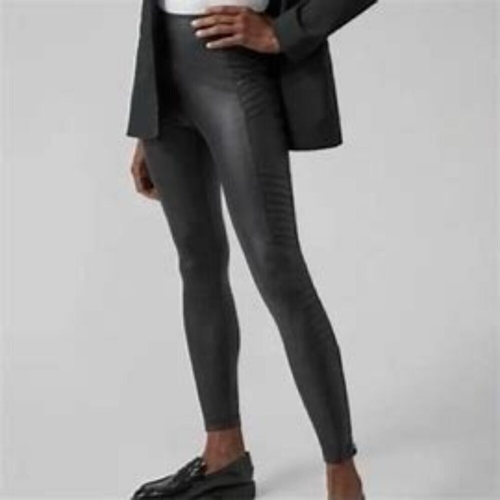 Athleta Delancey Gleam Leggings Black Large